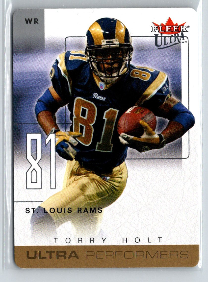 2004 Ultra #15 UP Torry Holt Ultra Performers Q21