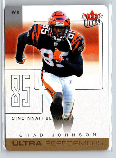 2004 Ultra #14 UP Chad Johnson Ultra Performers Q22