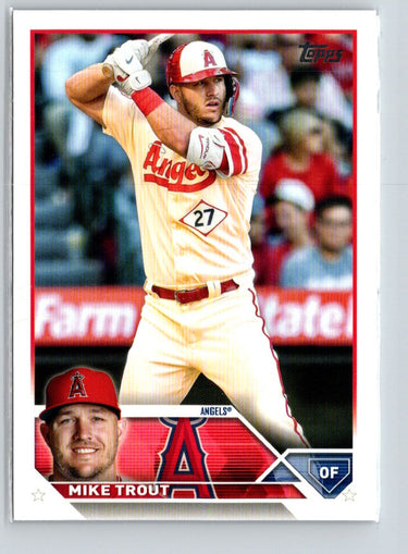 2023 Topps #27 Mike Trout Q23