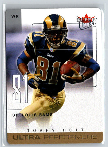 2004 Ultra #15 UP Torry Holt Ultra Performers Q23