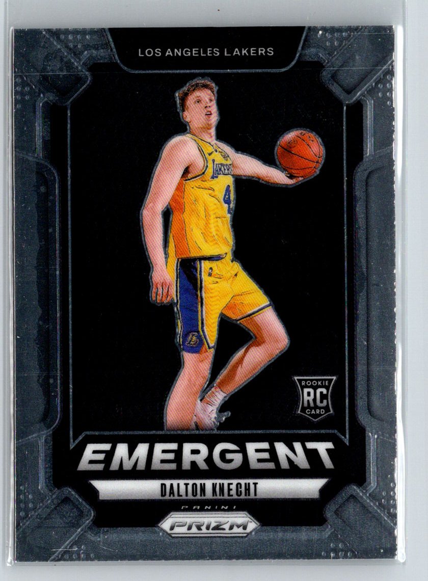 2024-25 Panini Prizm #10 Dalton Knecht Emergent Q23