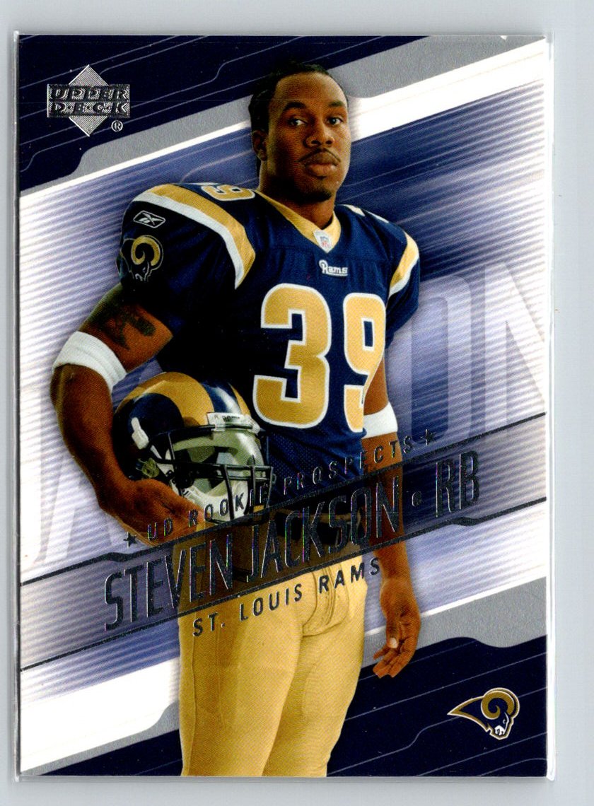 2004 Upper Deck #RP-SJ Steven Jackson UD Rookie Prospects Q23