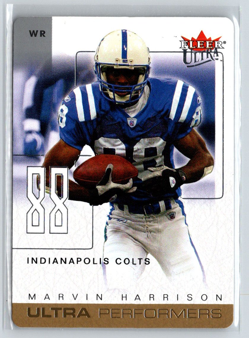 2004 Ultra #6 UP Marvin Harrison Ultra Performers Q24