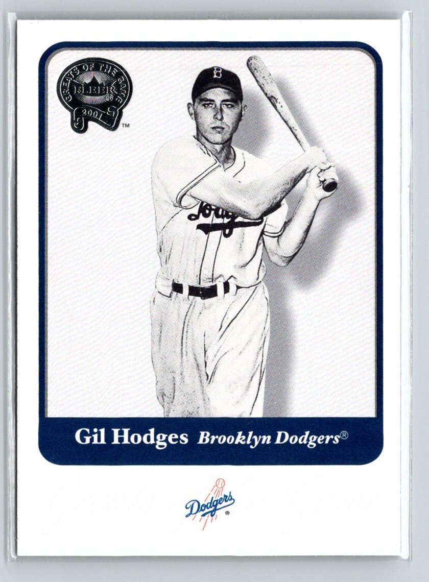 2001 Fleer Greats of the Game #50 Gil Hodges Q25