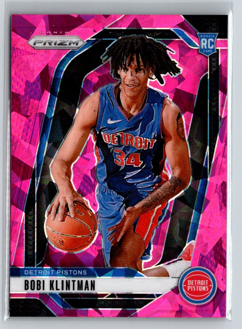 2024-25 Panini Prizm #266 Bobi Klintman Prizms Pink Ice Q25