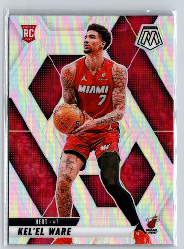 2024-25 Panini Mosaic #232 Kel’el Ware Silver Prizm Q25