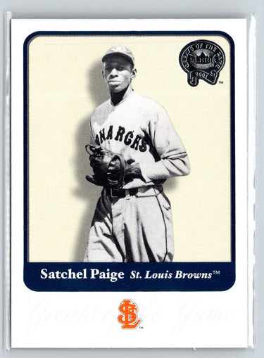 2001 Fleer Greats of the Game #42 Satchel Paige Q26