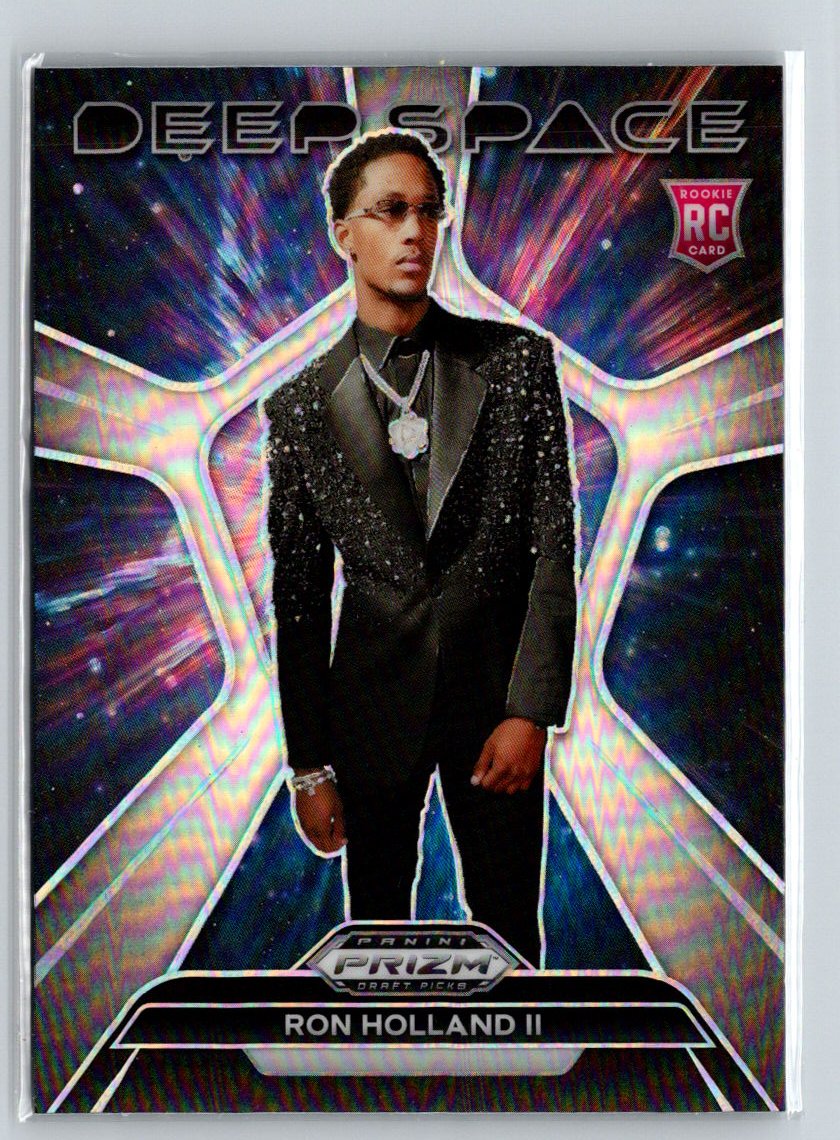 2024 Panini Prizm Draft Picks - Deep Space Prizms Silver #3 Ron Holland II Q26