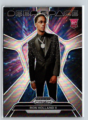 2024 Panini Prizm Draft Picks - Deep Space Prizms Silver #3 Ron Holland II Q26