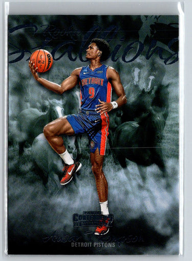 2023-24 Panini Contenders #13 Ausar Thompson Rookie Stallions Q27