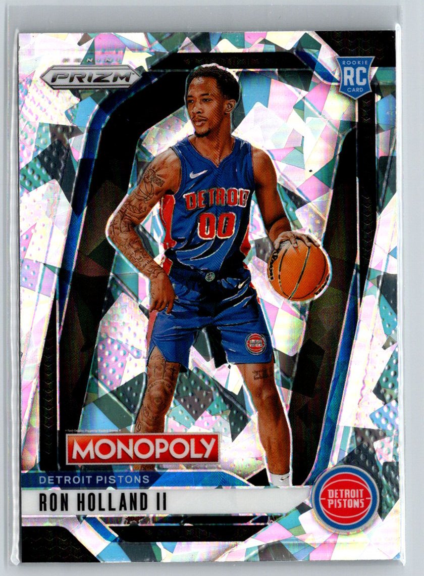 2024-25 Panini Prizm Monopoly #66 Ron Holland II Ice Prizm Q27