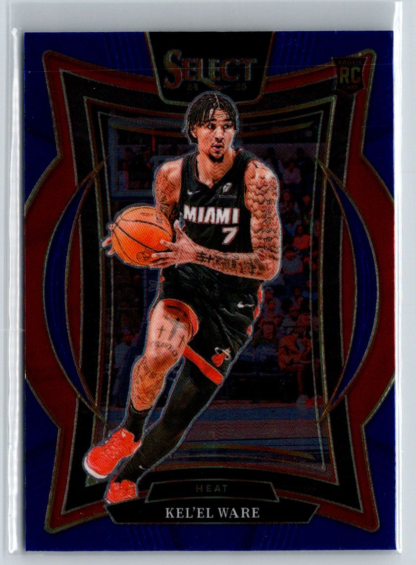 2024-25 Panini Select #66 Kel'el Ware Blue (Retail) Q27