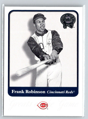 2001 Fleer Greats of the Game #65 Frank Robinson Q28