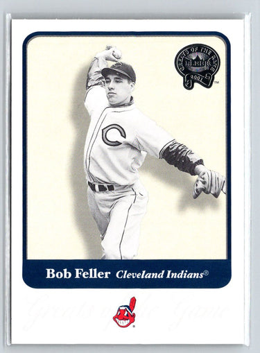 2001 Fleer Greats of the Game #31 Bob Feller Q28