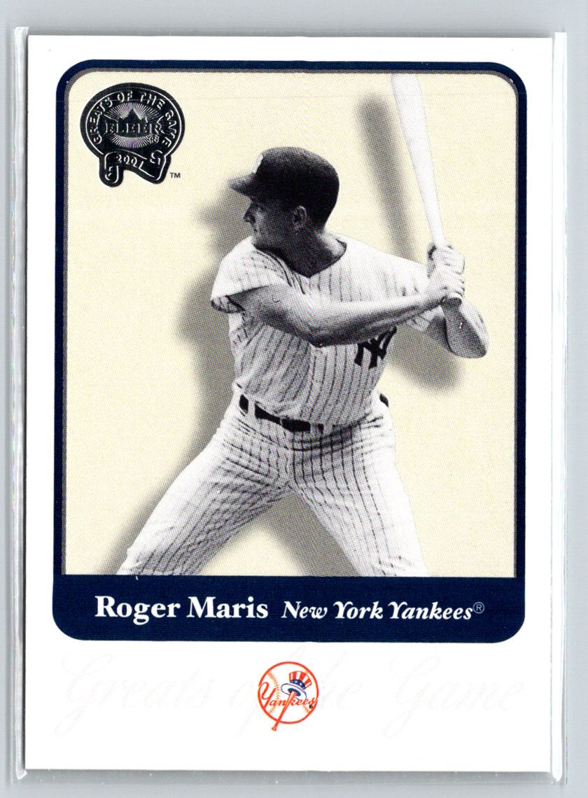2001 Fleer Greats of the Game #45 Roger Maris Q29