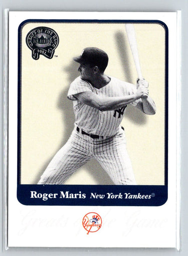 2001 Fleer Greats of the Game #45 Roger Maris Q29