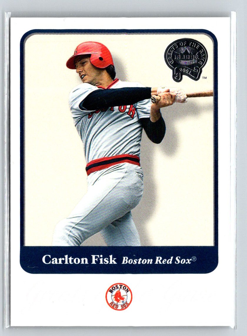 2001 Fleer Greats of the Game #110 Carlton Fisk Q29