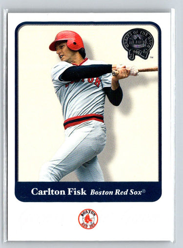 2001 Fleer Greats of the Game #110 Carlton Fisk Q29