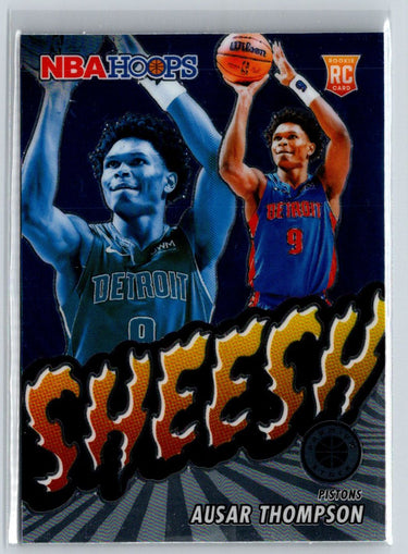 2023-24 Hoops Premium Stock #24 Ausar Thompson Sheesh Silver Prizm Q29