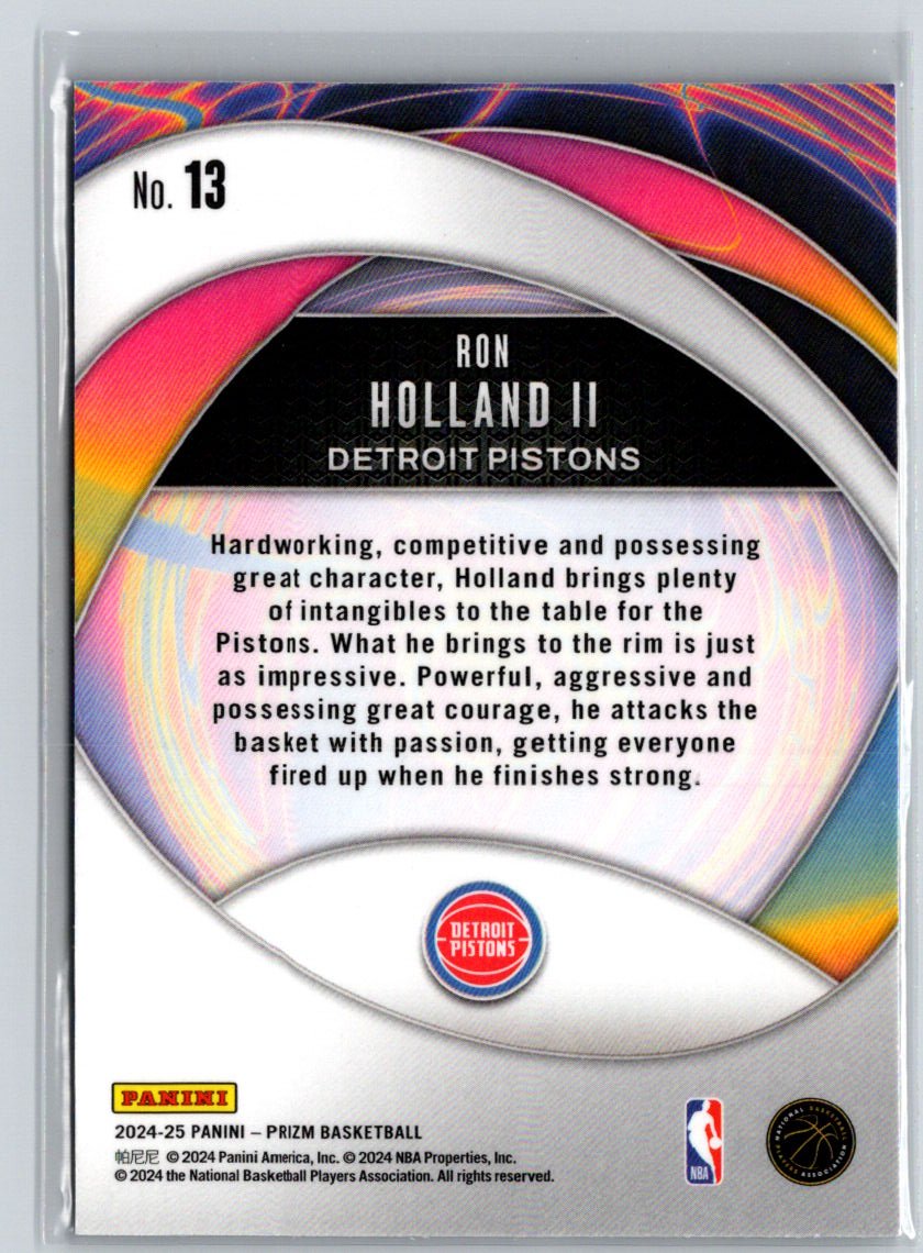 2024-25 Panini Prizm #13 Ron Holland II Instant Impact Q29