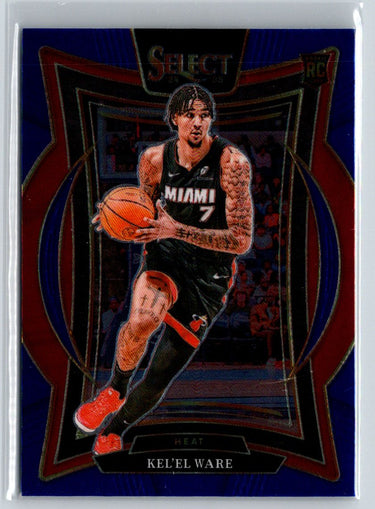 2024-25 Panini Select #66 Kel'el Ware Blue (Retail) Q30