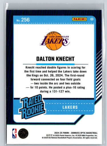 2024-25 Donruss Optic #256 Dalton Knecht Q30