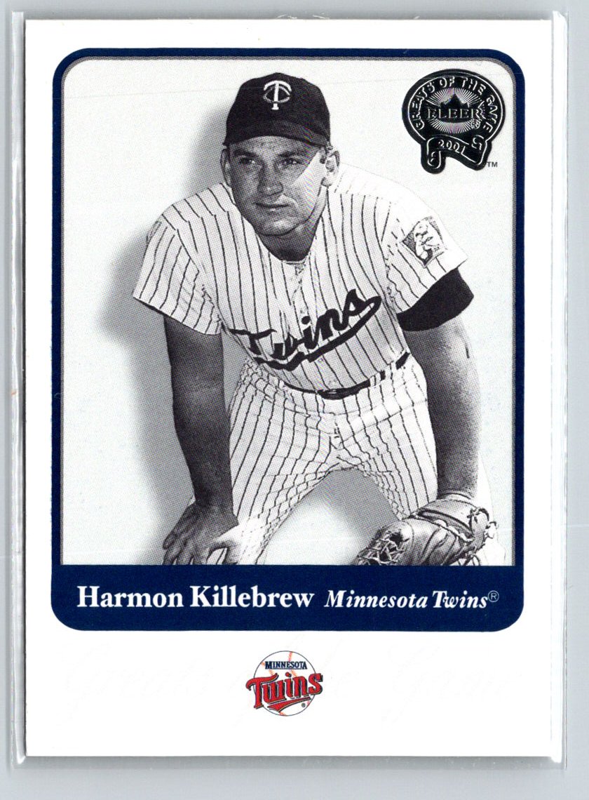 2001 Fleer Greats of the Game #11 Harmon Killebrew Q31