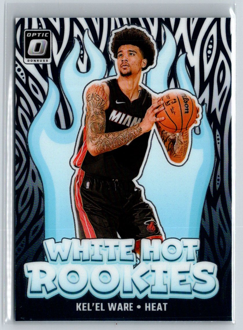 2024-25 Donruss Optic #5 Kel'el Ware White Hot Rookies Q31