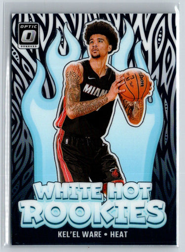2024-25 Donruss Optic #5 Kel'el Ware White Hot Rookies Q31