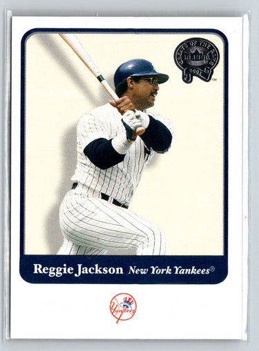 2001 Fleer Greats of the Game #104 Reggie Jackson Q32