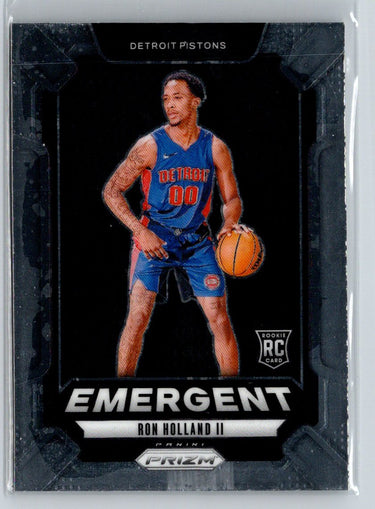 2024-25 Panini Prizm #4 Ron Holland II Emergent Q32