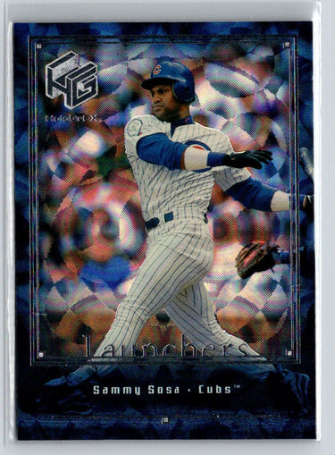 1999 Upper Deck HoloGrFX #L3 Sammy Sosa Launchers Q32