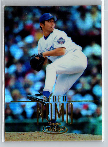 2002 Topps Gold Label #32 Hideo Nomo Q33