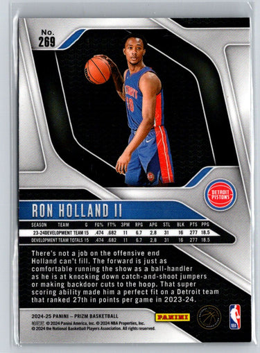 2024-25 Panini Prizm #269 Ron Holland II Q34