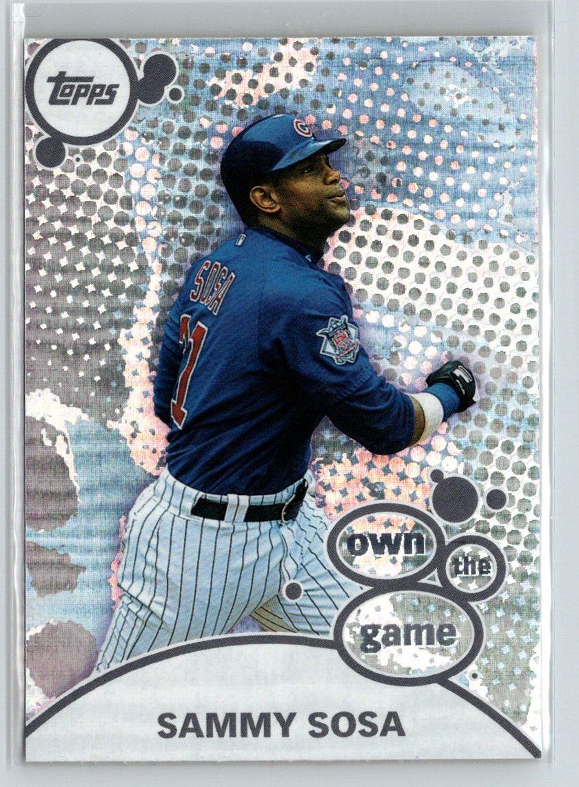 2003 Topps #OG5 Sammy Sosa Own the Game Q34