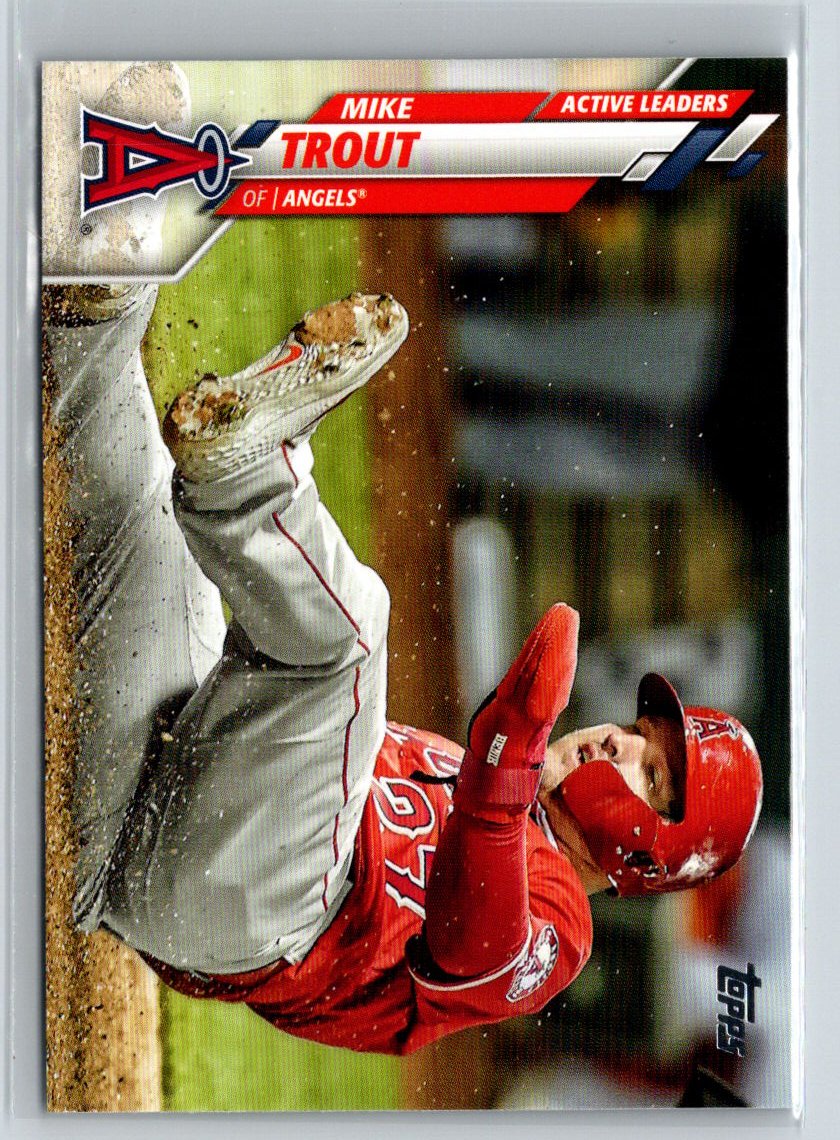 2020 Topps Update #U-119 Mike Trout Q34