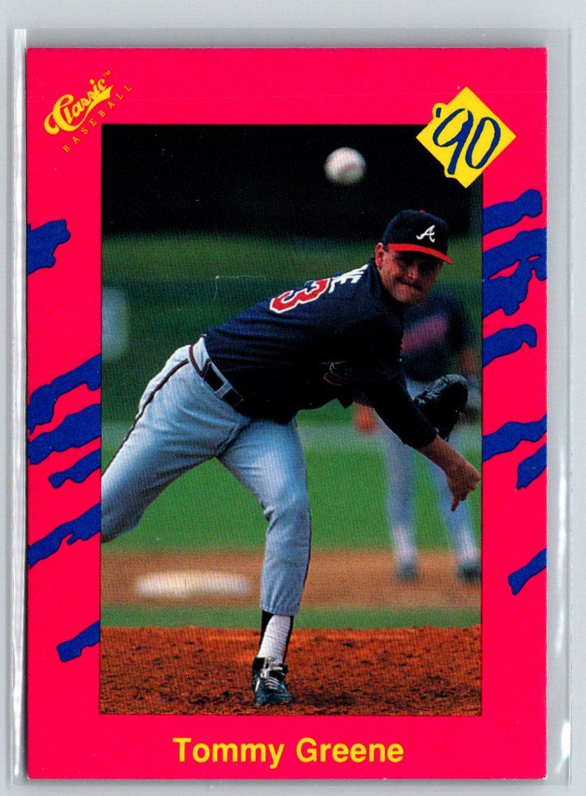 1990 Classic Update #T22 Tommy Greene Q35