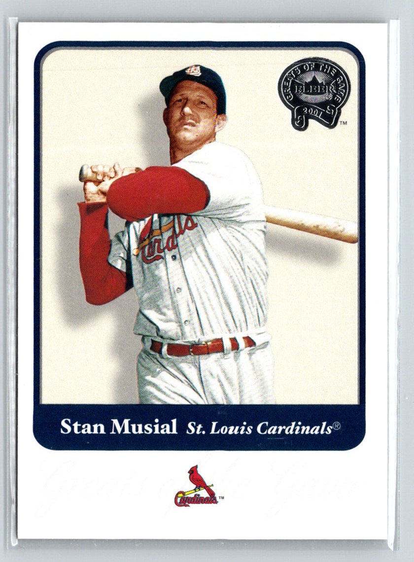 2001 Fleer Greats of the Game #109 Stan Musial Q35