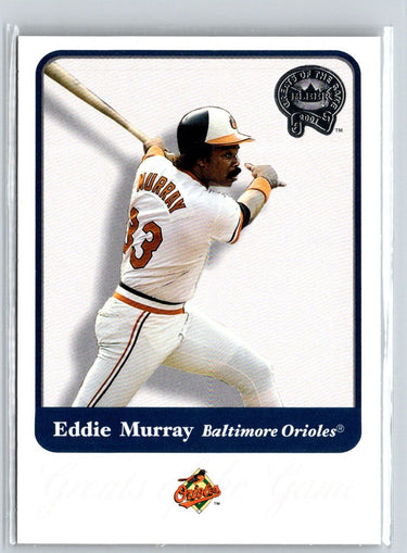 2001 Fleer Greats of the Game #93 Eddie Murray Q35