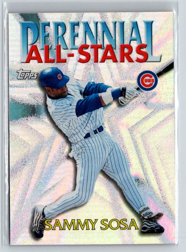 2000 Topps #PA3 Sammy Sosa Perennial All-Stars Q35