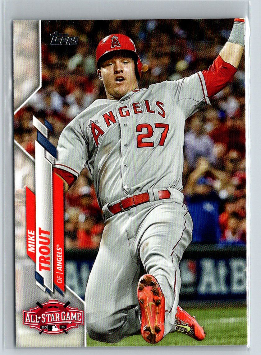 2020 Topps Update #U-4 Mike Trout Q35