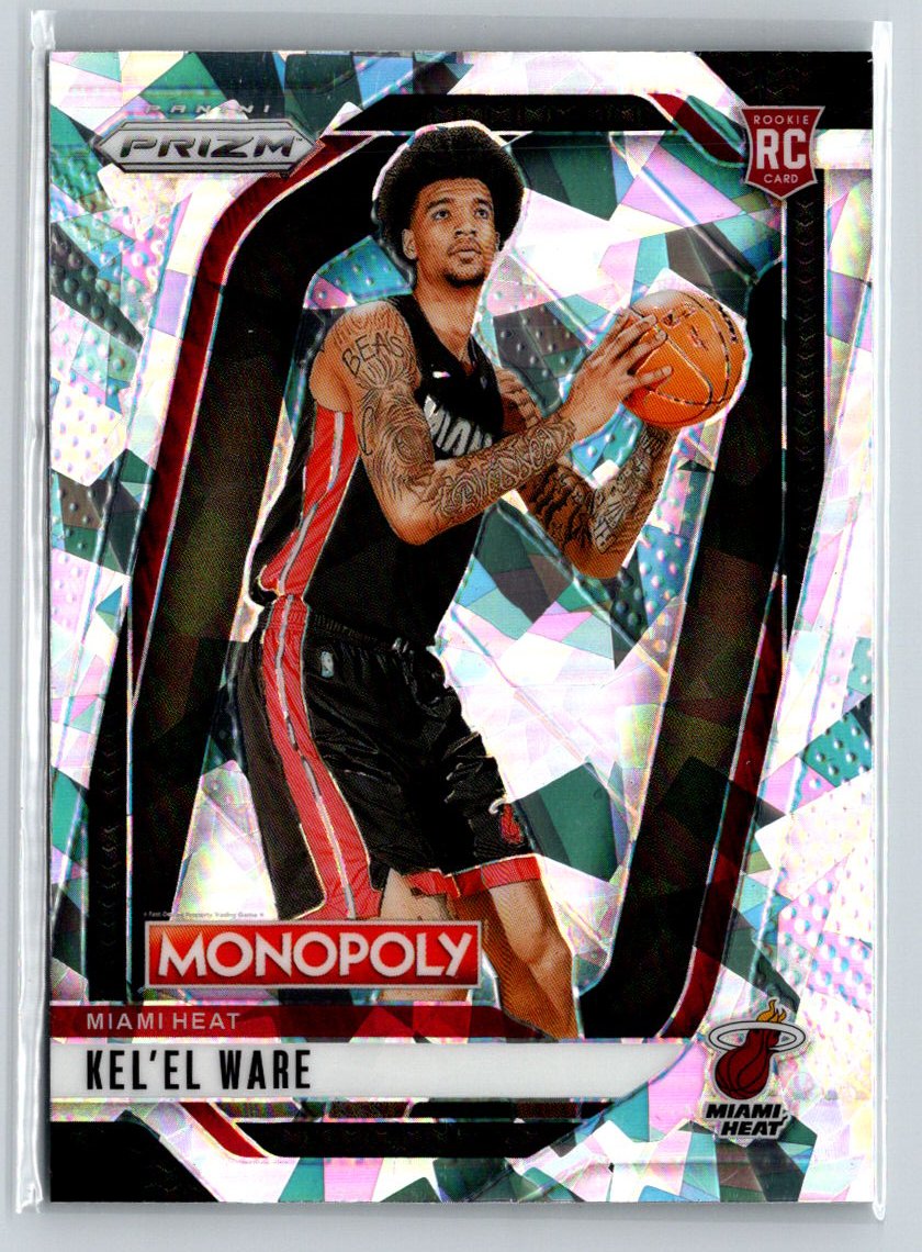 2024-25 Panini Prizm Monopoly #30 Kel'el Ware Ice Prizms Q36