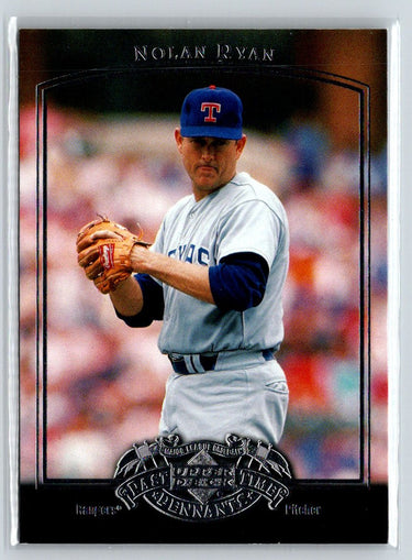 2005 UD Past Time Pennants #59 Nolan Ryan Q36