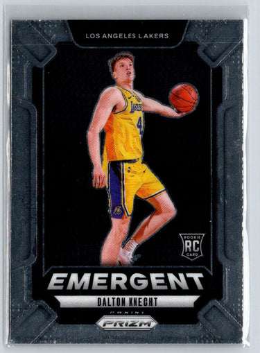2024-25 Panini Prizm #10 Dalton Knecht Emergent Prizms Silver Q36