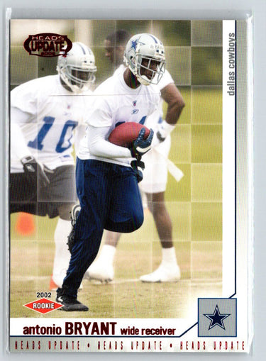 2002 Pacific Heads Update #46 Antonio Bryant Red Q37