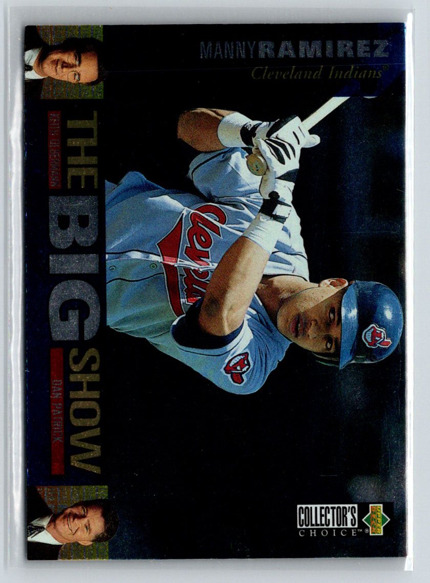 1997 Collector's Choice #19 Manny Ramirez The Big Show Edition Q38