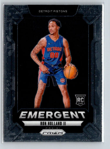 2024-25 Panini Prizm #4 Ron Holland II Emergent Q38