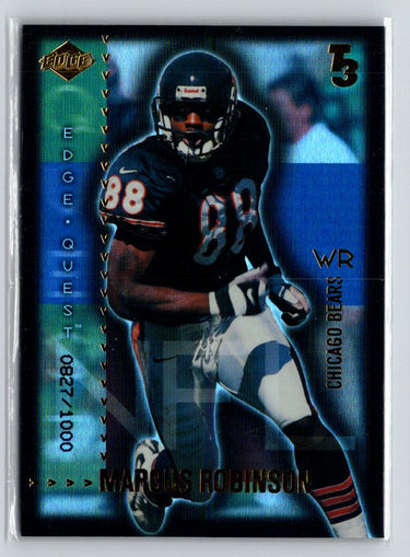 2000 Collector's Edge T3 #EQ1 Marcus Robinson Edge Quest #/1000 Q39