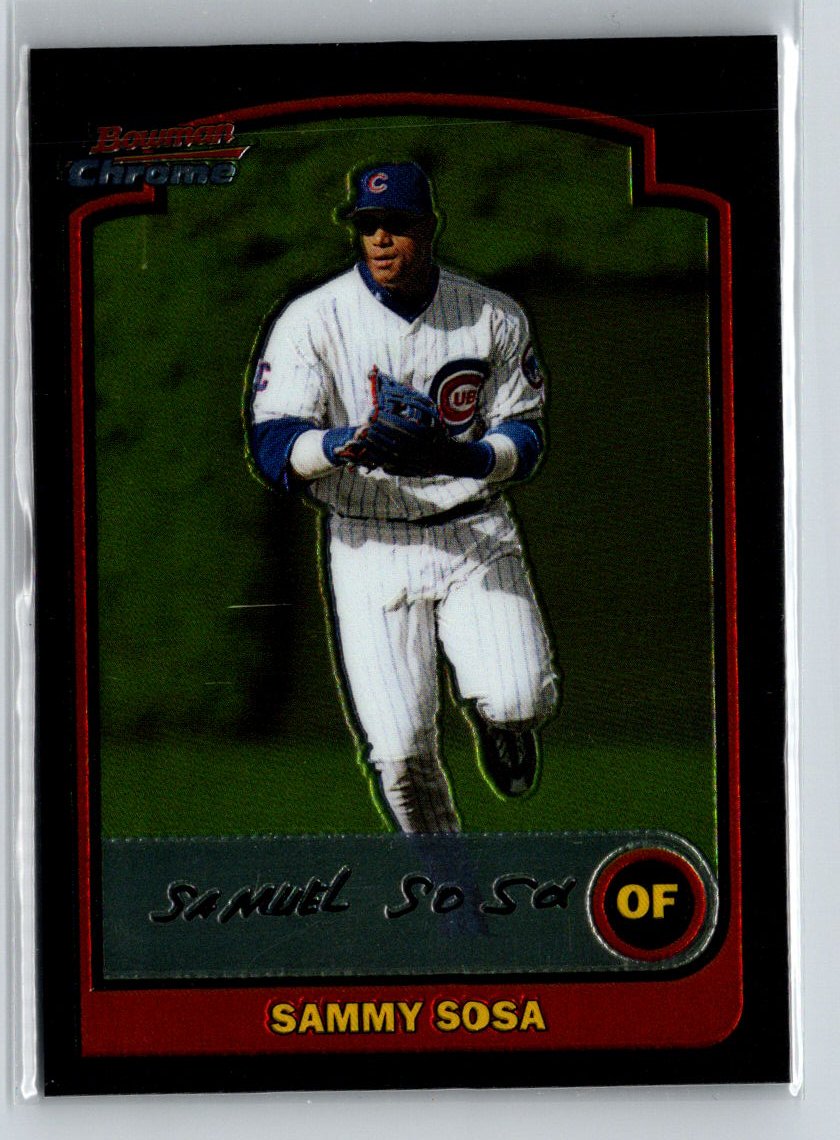 2003 Bowman Chrome #7 Sammy Sosa Q39