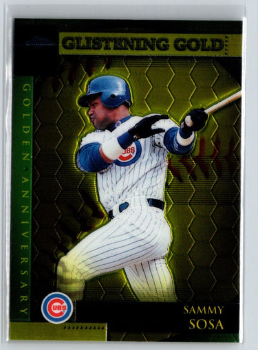 2001 Topps Chrome #GA24 Sammy Sosa Golden Anniversary Q40